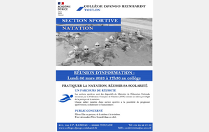 Informations Classes Sportives